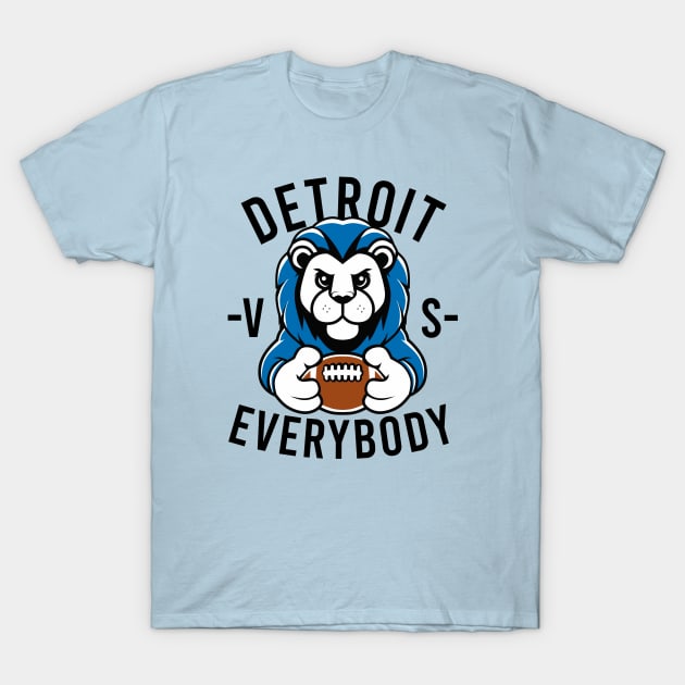 Detroit VS Everybody T-Shirt by mirailecs